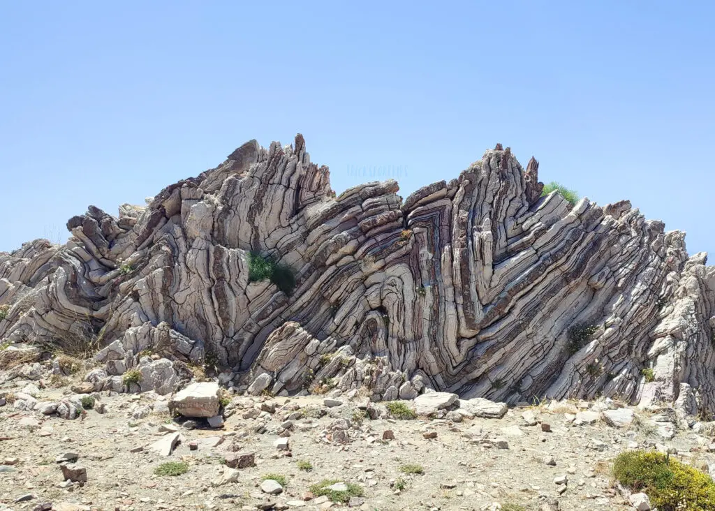 agios pavlos rock formation