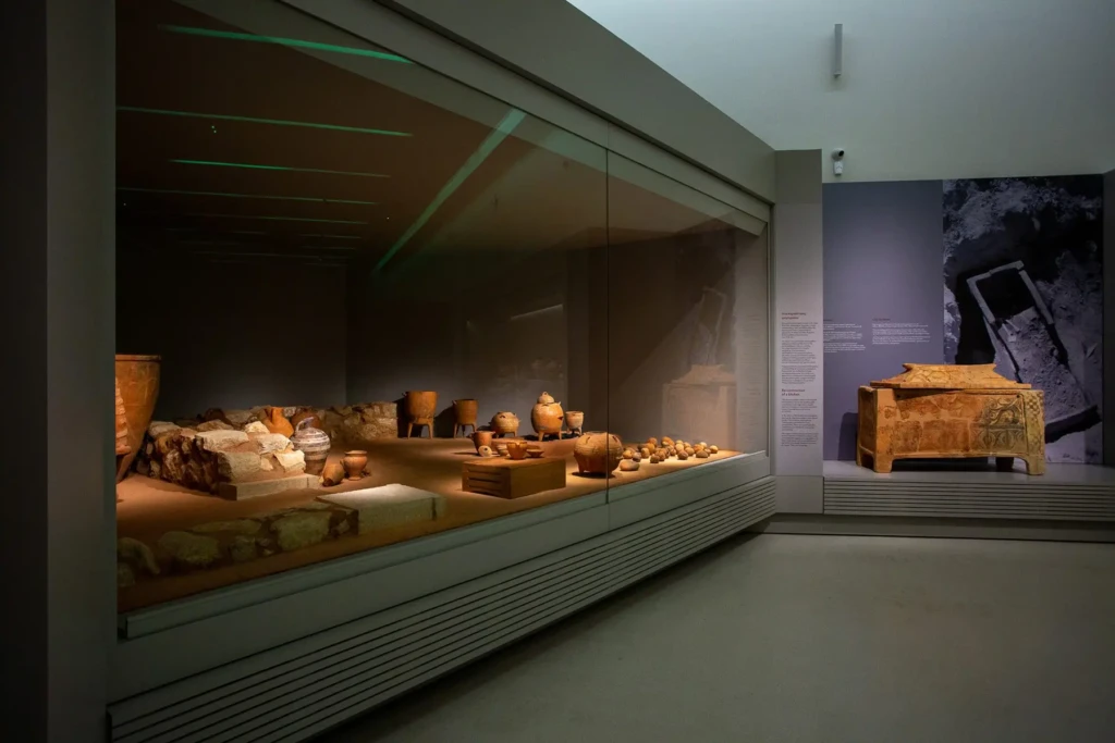 archaiological museum of chania inside