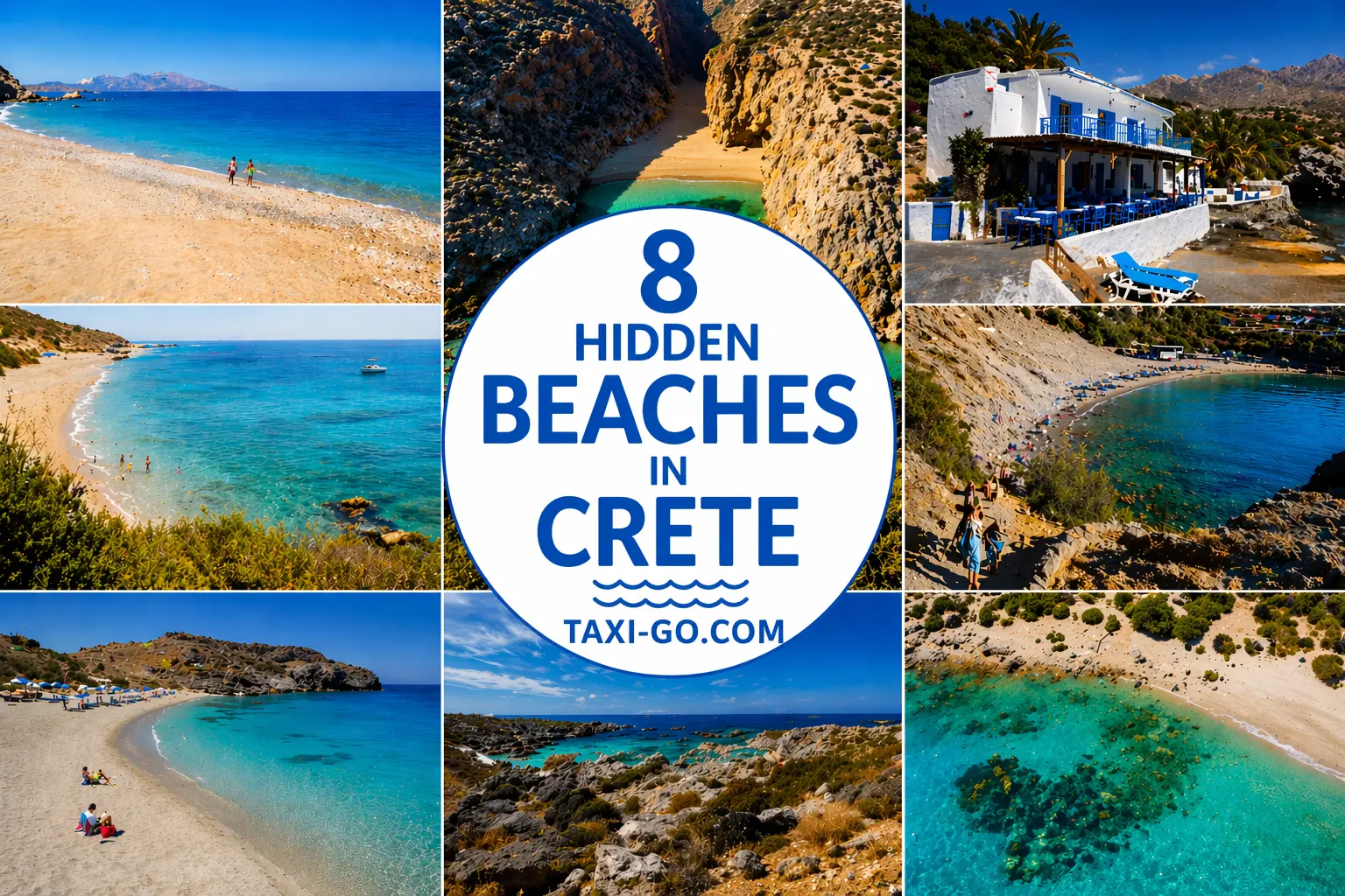 hidden beaches in crete