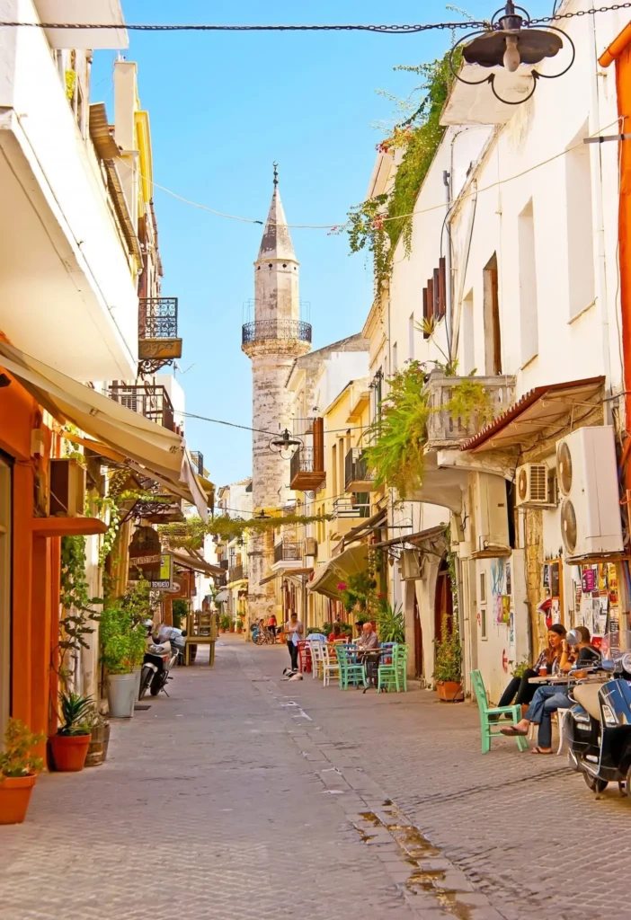 old town in rethymno