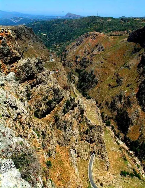 Topolia Gorge aerial
