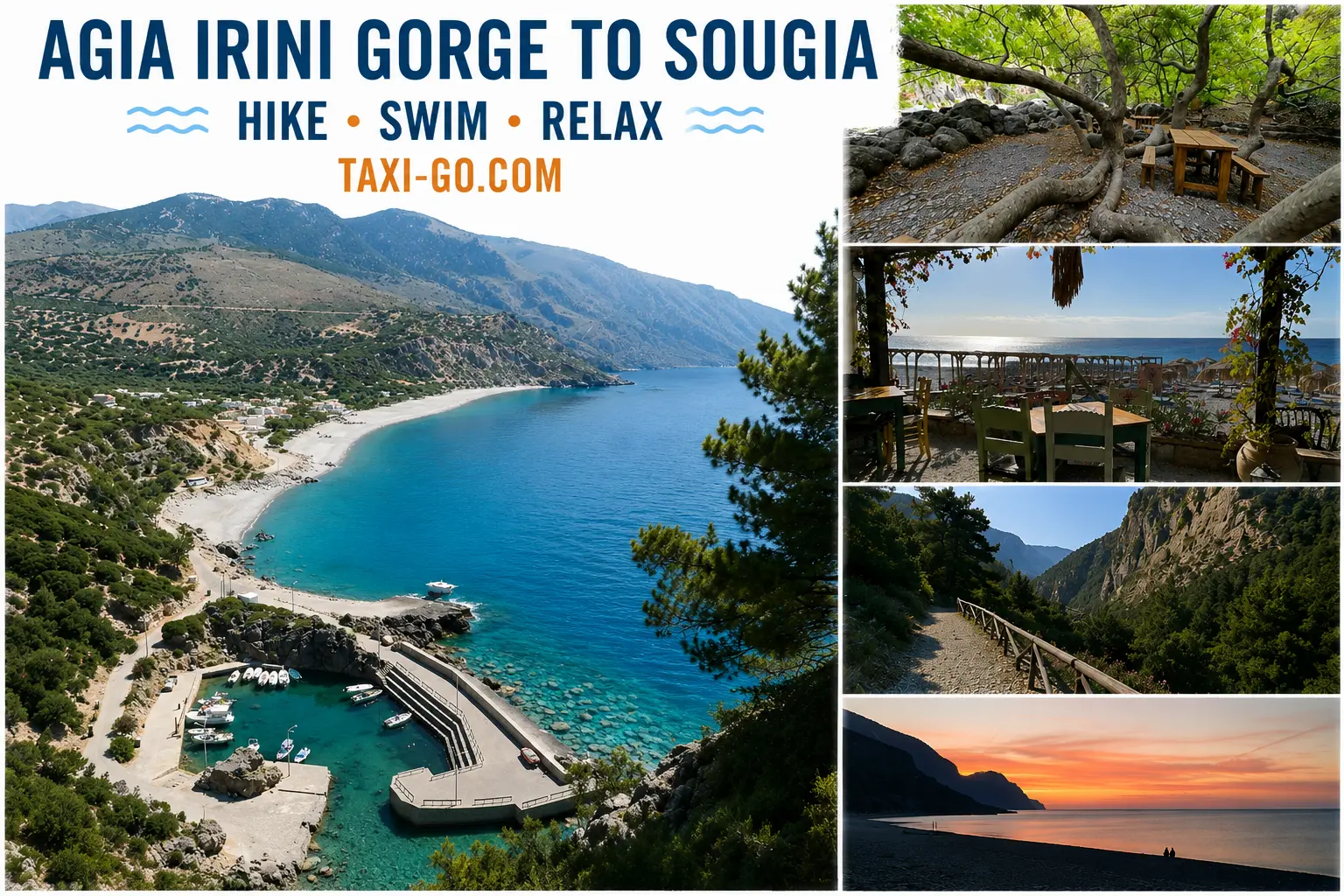 Agia Irini Gorge and Sougia from Chania