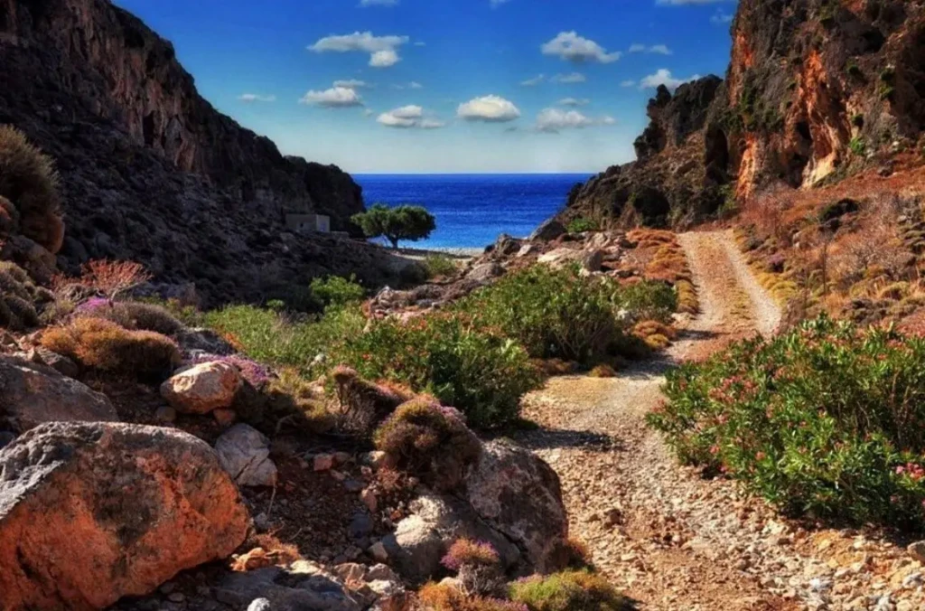 exit of agia irini gorge